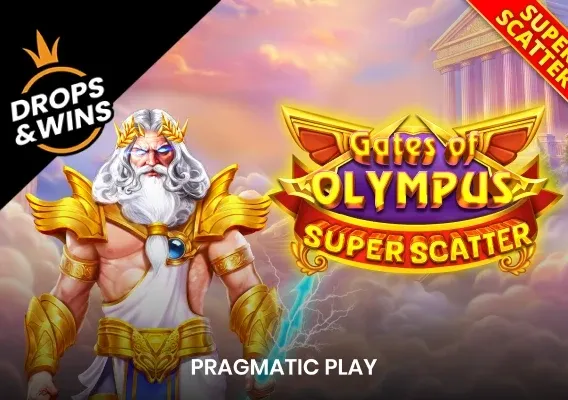 Gates of Olympus Super Scatter game thumbnail